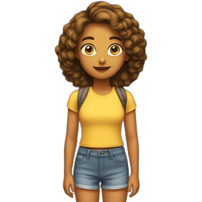 Chica adolescente  emoji