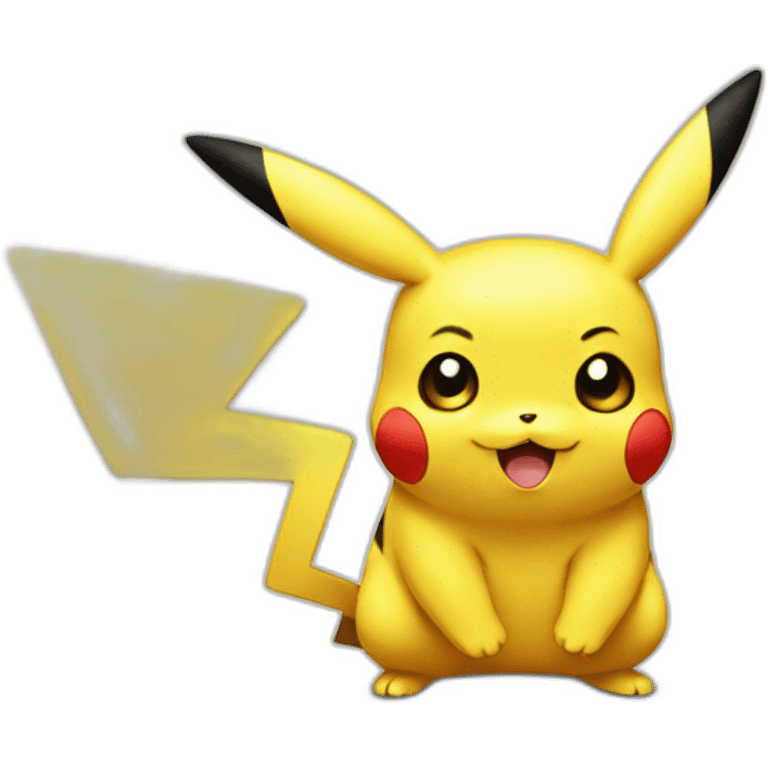 One picture of pikachu emoji