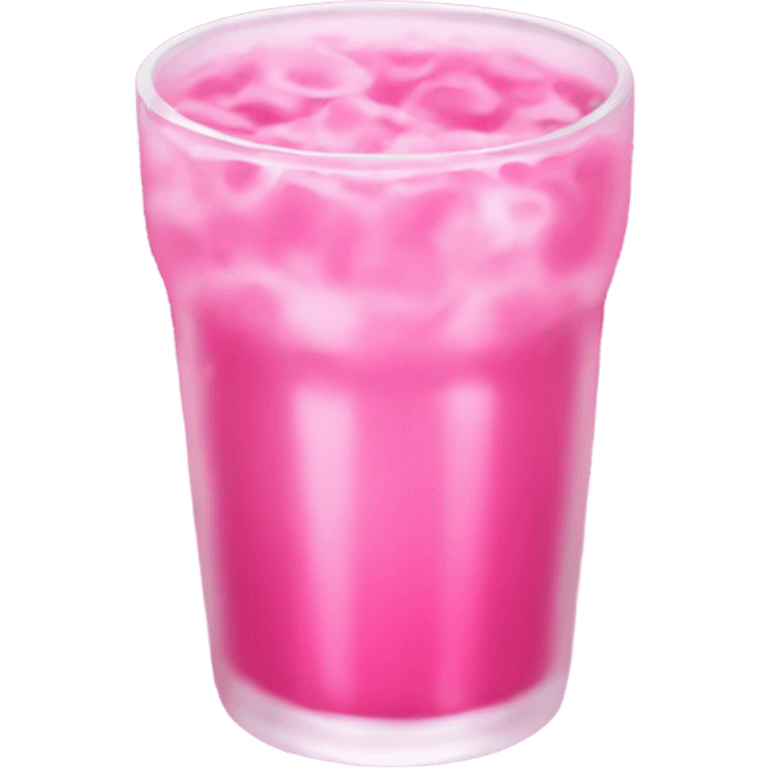 Pink drink aestetic emoji