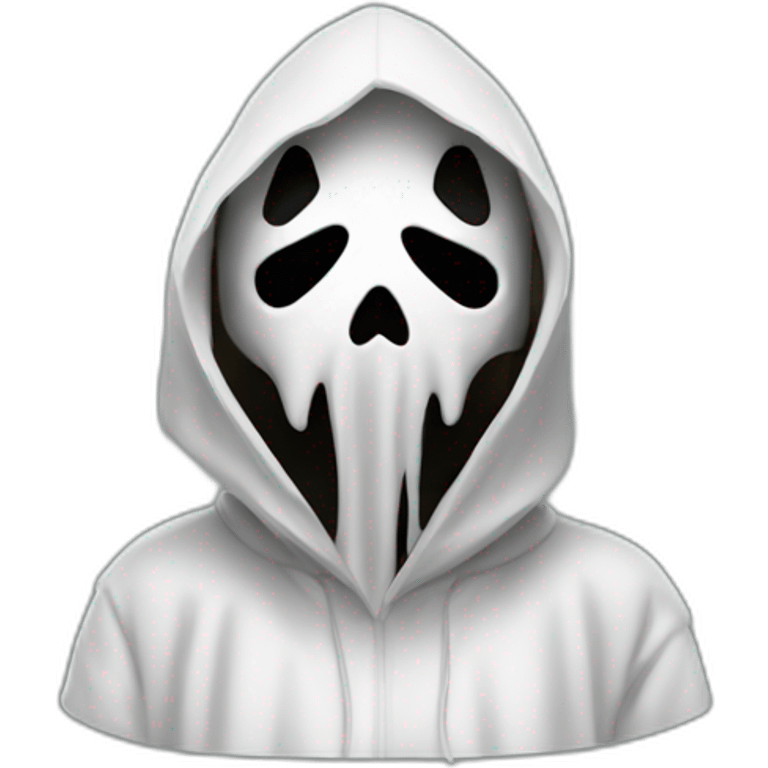 Ghostface slasher emoji