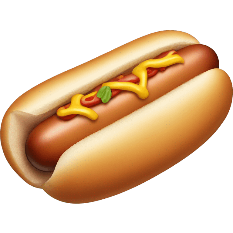 Wet hot dog  emoji