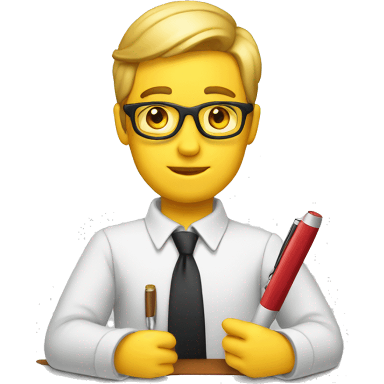 writing contract emoji