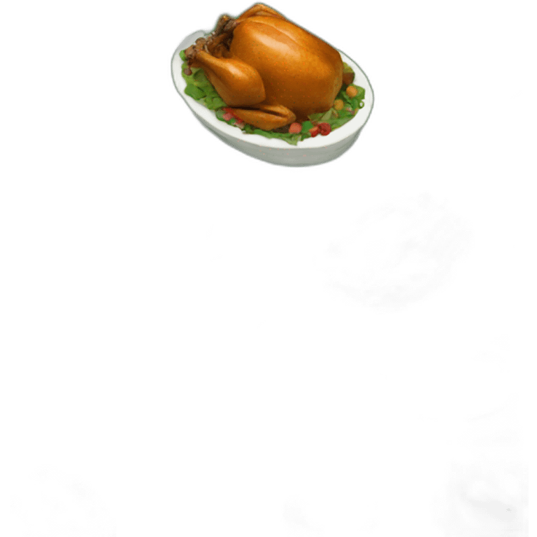 green Thanksgiving dinner emoji