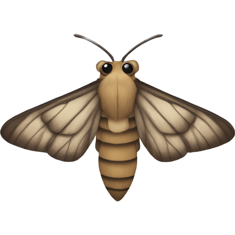 Moth emoji