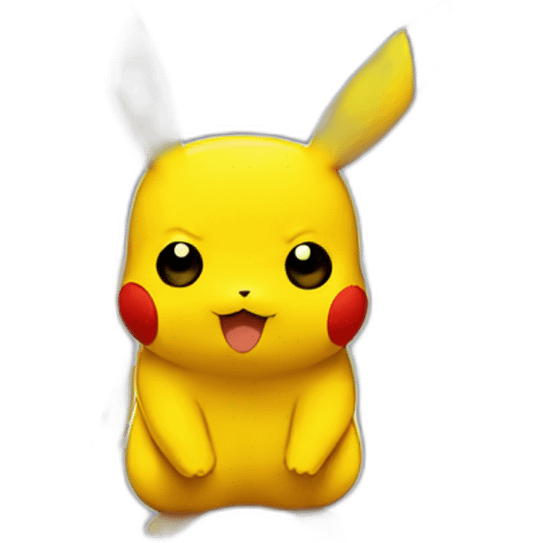 Pikachu avec sasha emoji