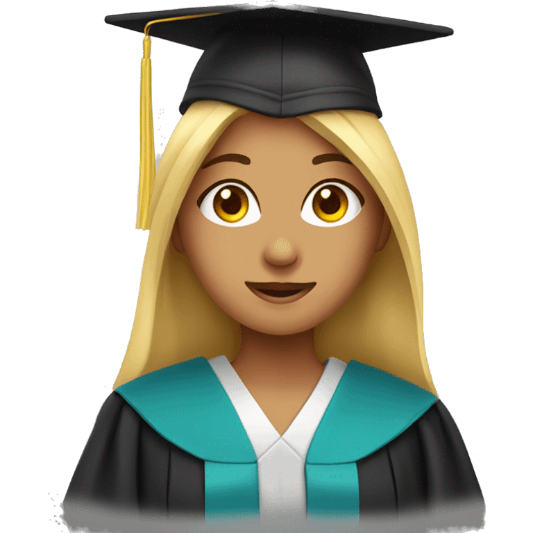 graduats girl emoji