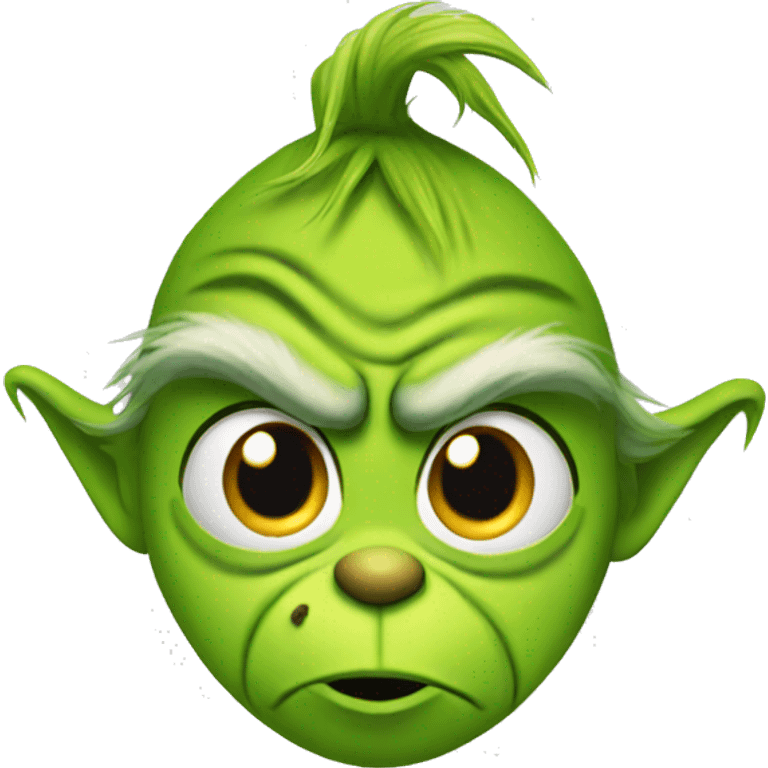 Grinch Christmas emoji emoji