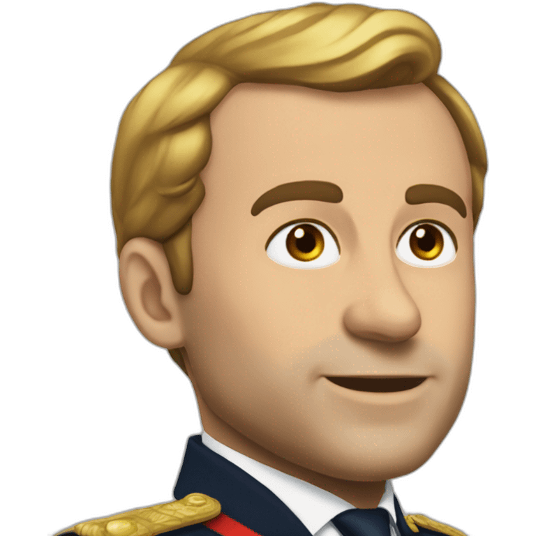 Macron jule césar emoji