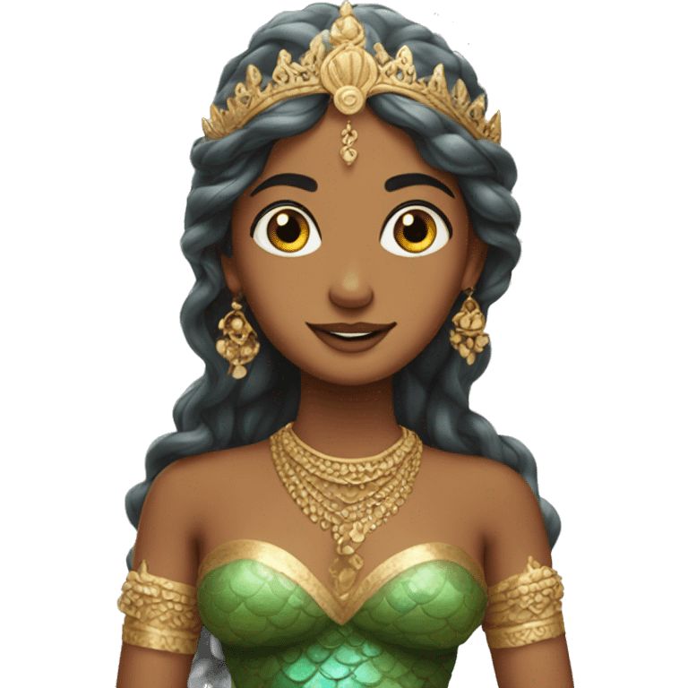 mermaid of India emoji