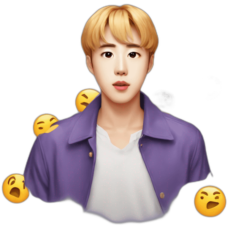 Kim seokjin emoji