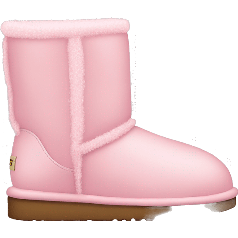 Baby pink uggs emoji