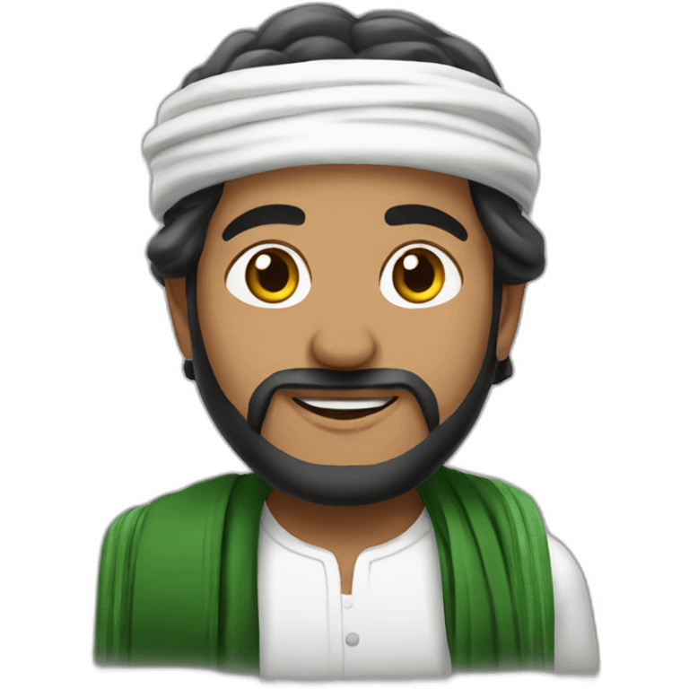 Hajj pilgrim Imran emoji