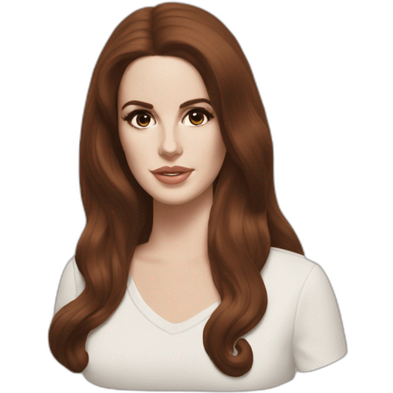 lana del rey A&W era emoji