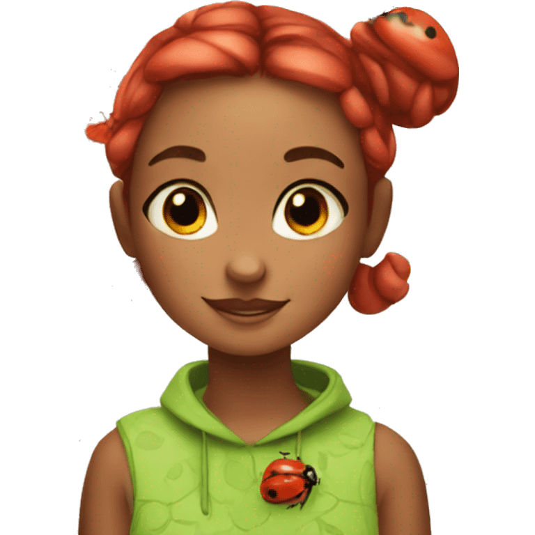 ladybug girl emoji