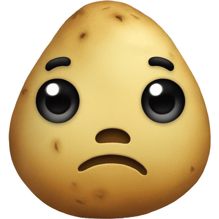 sad potato emoji