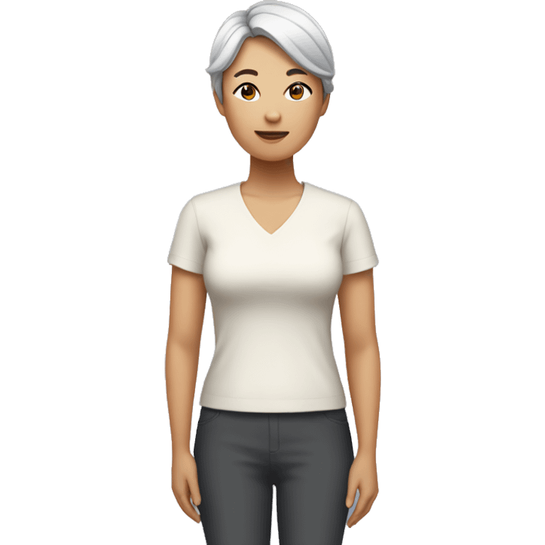 full body asian mum emoji