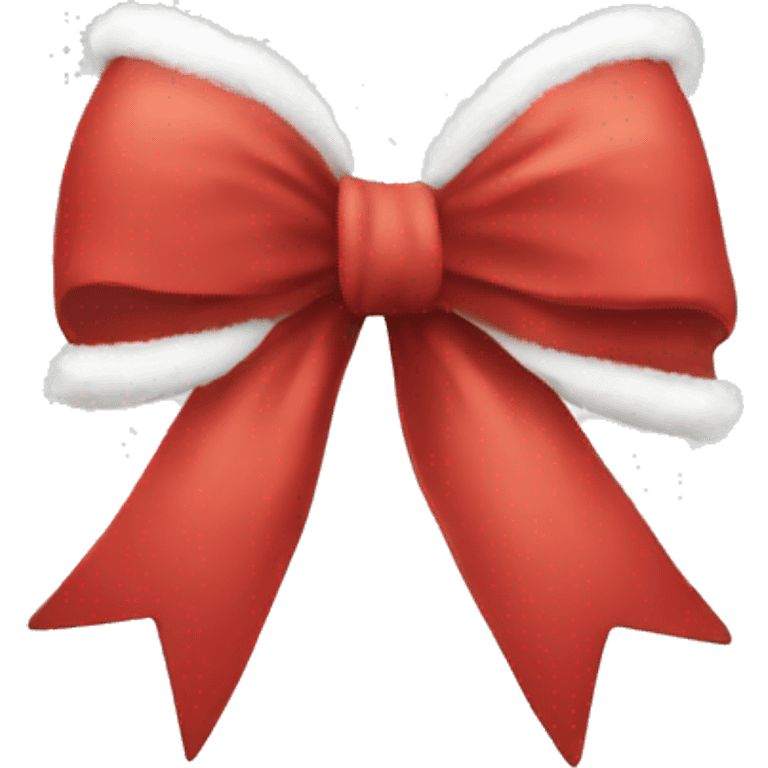 bow christmas emoji