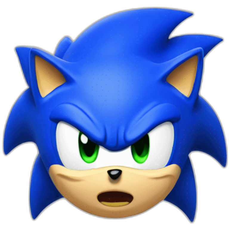 Sonic flash emoji