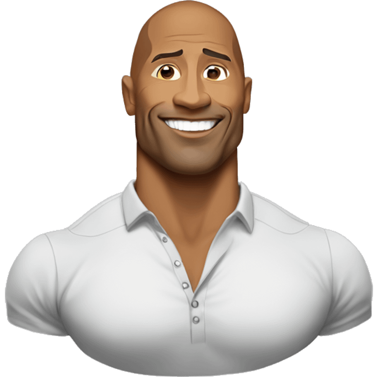 Dwayne Johnson emoji