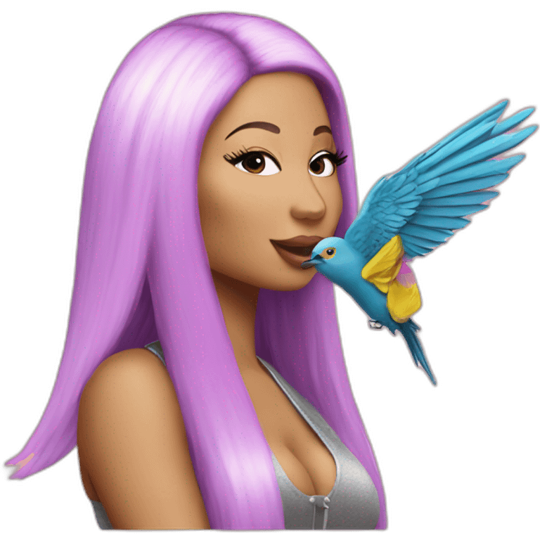 nicki minaj f bird emoji