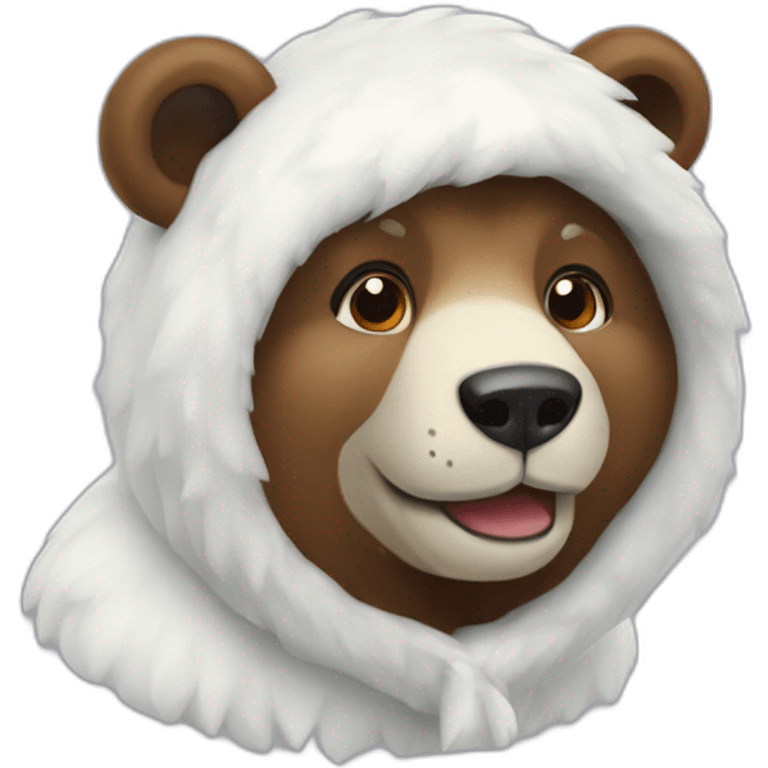 eisbär mantel emoji