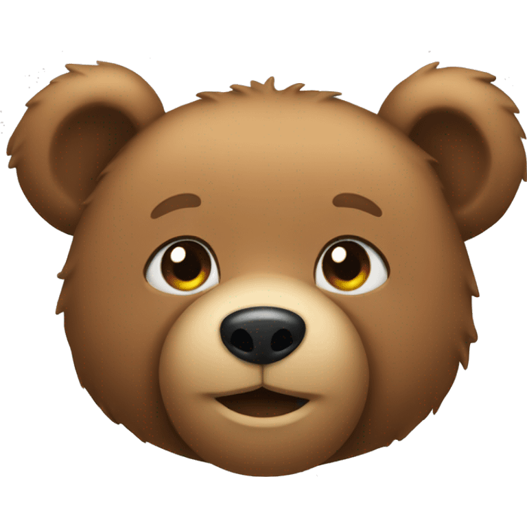 Teddy bear emoji