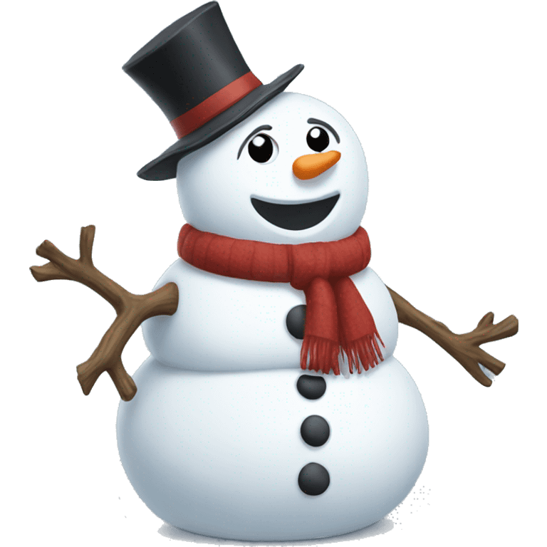 Giant snowman  emoji