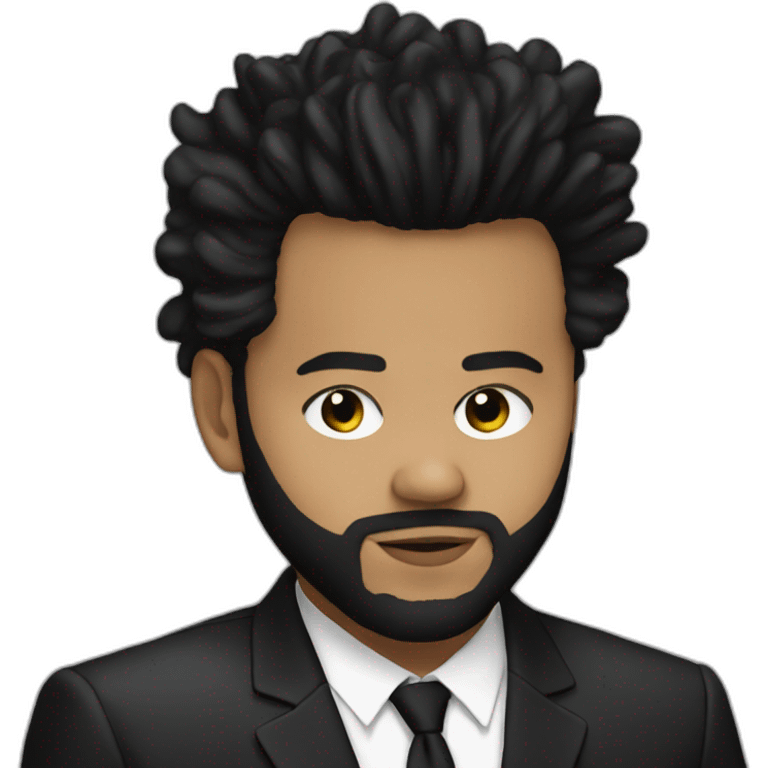 The weeknd  emoji