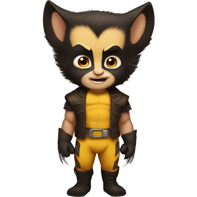 Baby wolverine  emoji