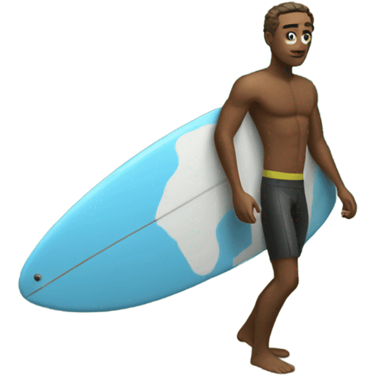 Guy who can’t surf  emoji