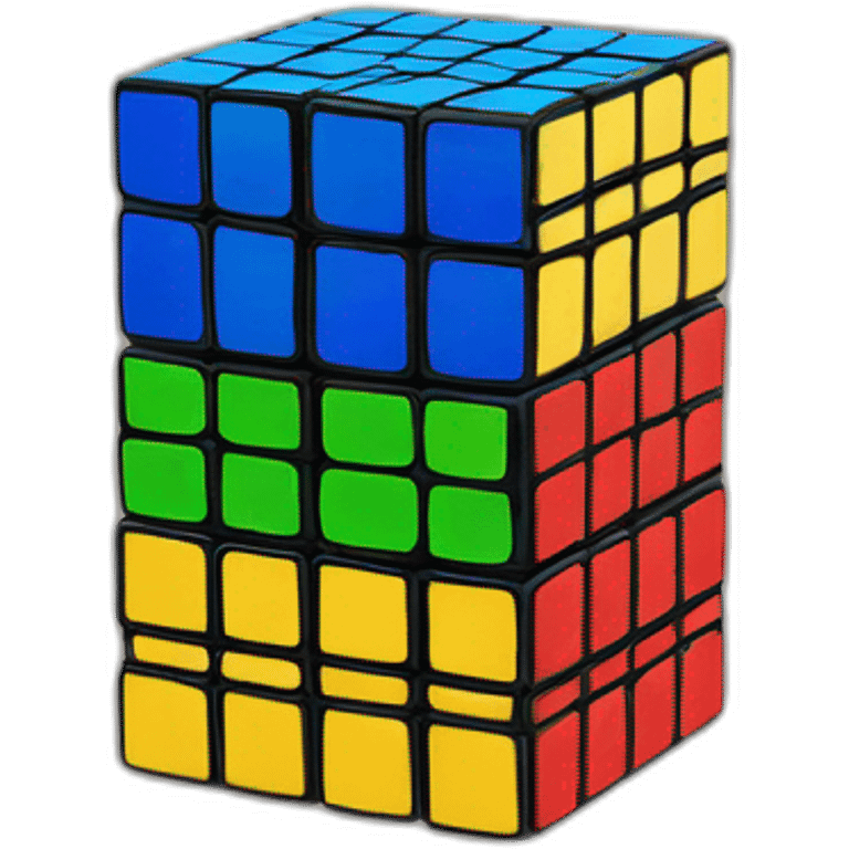 Rubik cube emoji