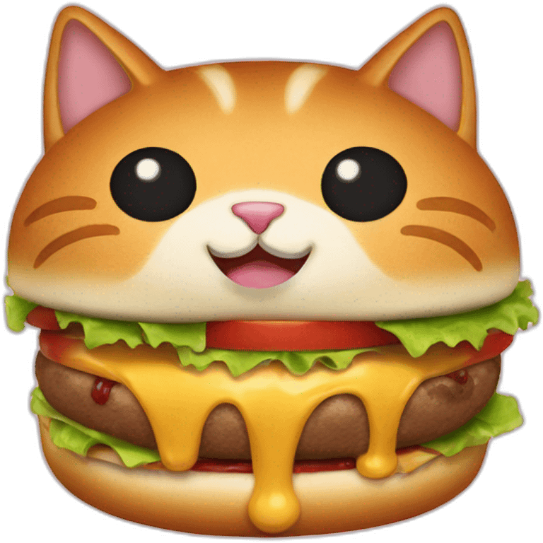 cat burger eaten by chinese man emoji