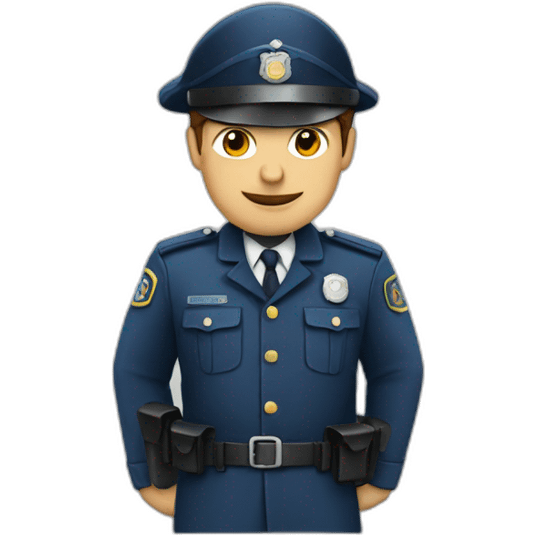 French policeman emoji