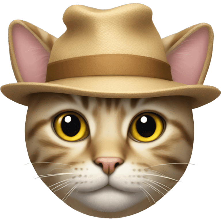 cat with hat emoji