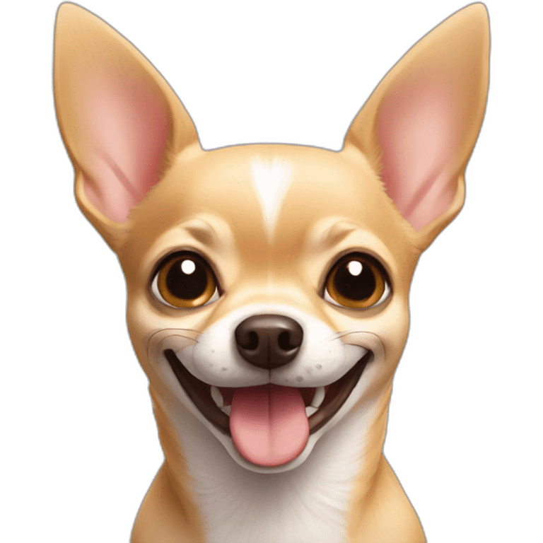 Chihuahua smile emoji