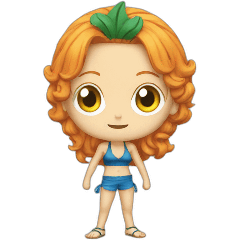 nami one piece emoji