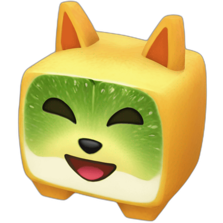 Kitsune fruit blox fruits roblox game emoji