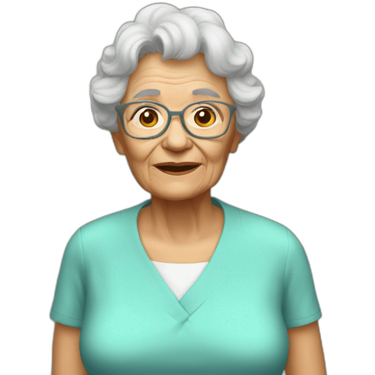 My dead grandma emoji