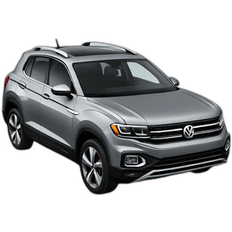 Grey T-cross Volkswagen emoji