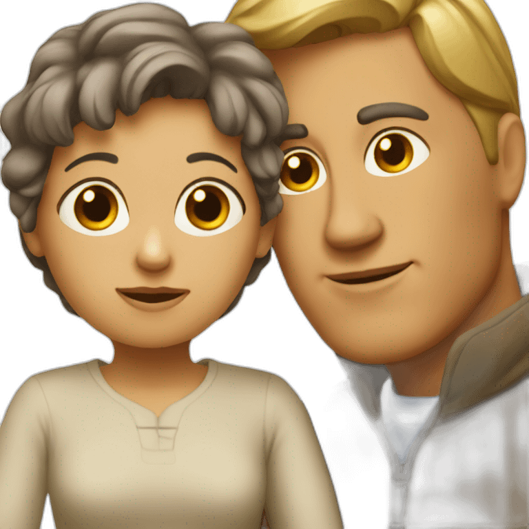 Mother with an man emoji