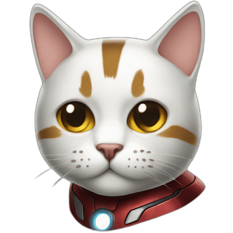 iron man cat emoji