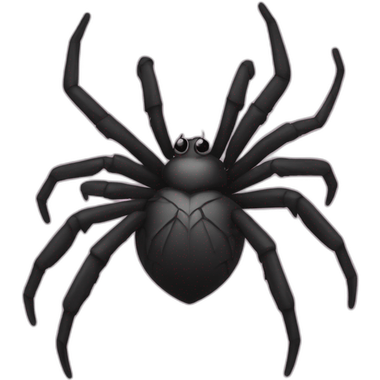 Heart spider emoji