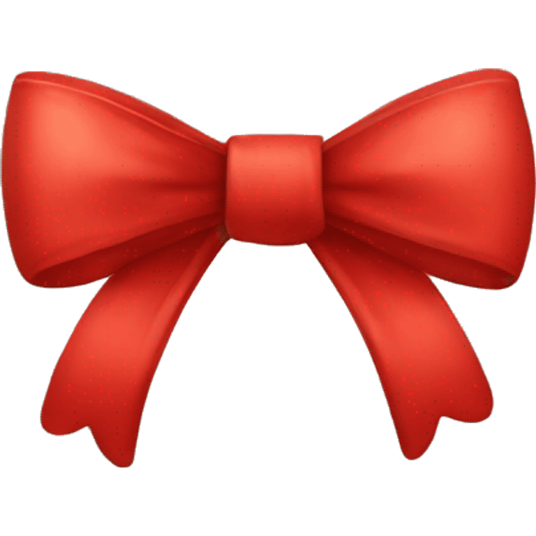 Red bow emoji