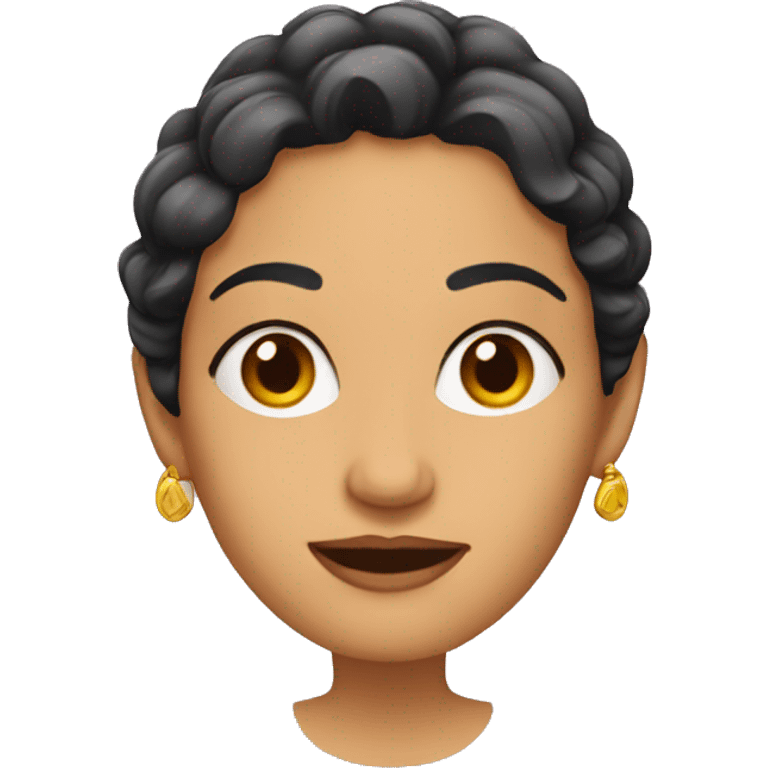 Spanish lady emoji