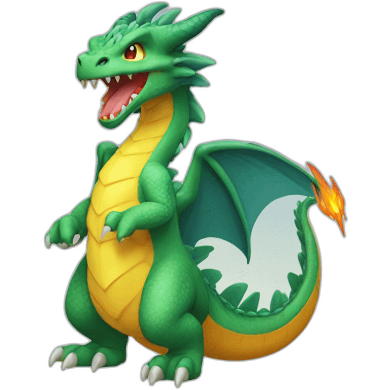 Dragon feu pokémon emoji