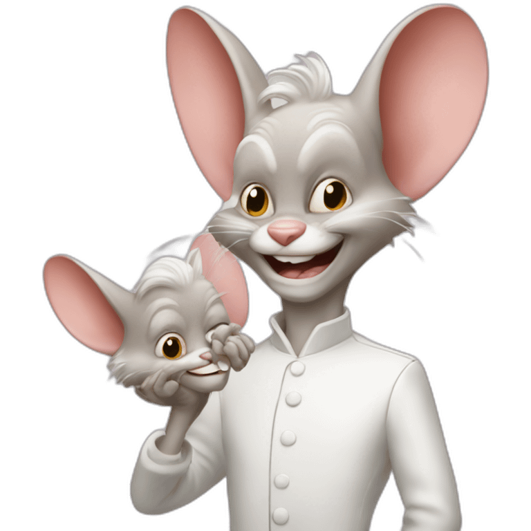 Pinky and The brain emoji