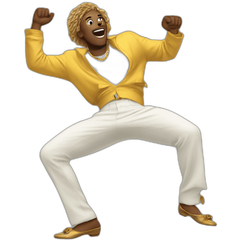 Welid dancing funk emoji