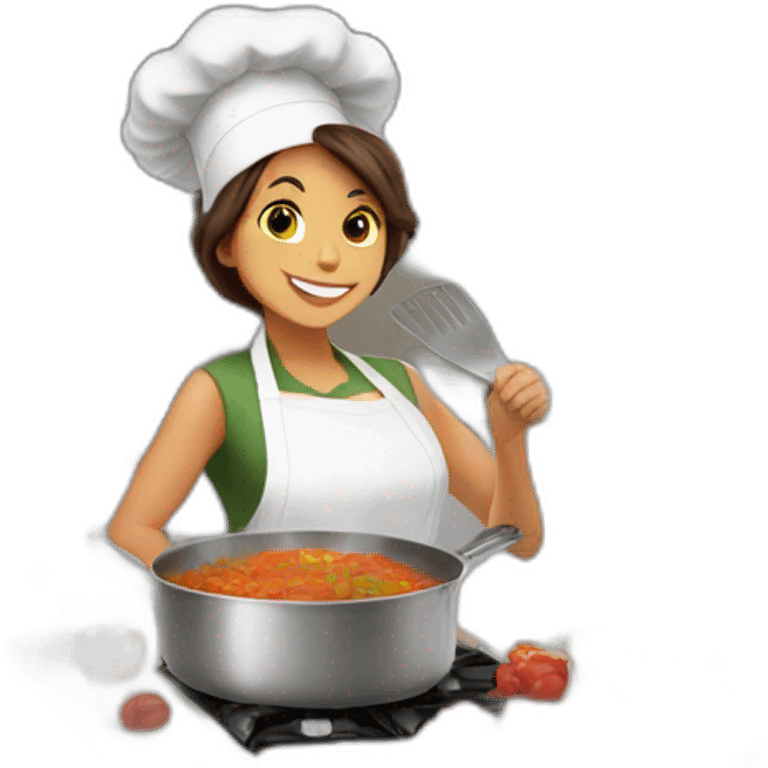 Flexibility in cooking emoji