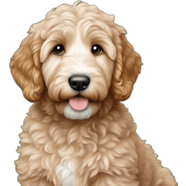 reddish-hair-goldendoodle-puppy emoji