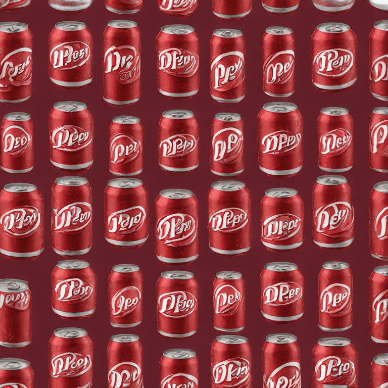 Dr pepper can  emoji